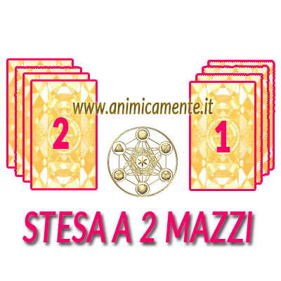 Tarocchi: Stesa a 2 o 3 mazzi | DivinAzione